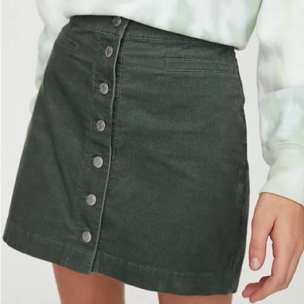 Aritzia Wilfred Free Karmen Corduroy Skirt